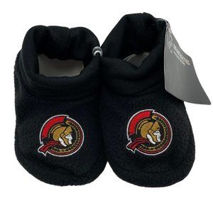 NHL | Infant's Booties | Senators | Red & Black